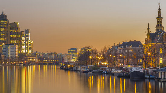 Amsterdam river view