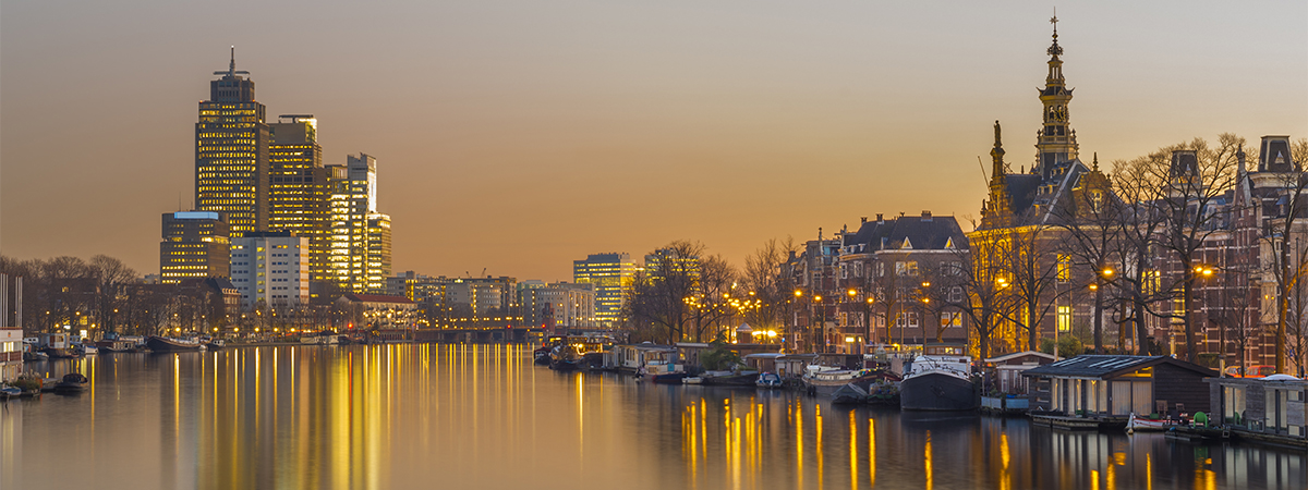 Amsterdam river view